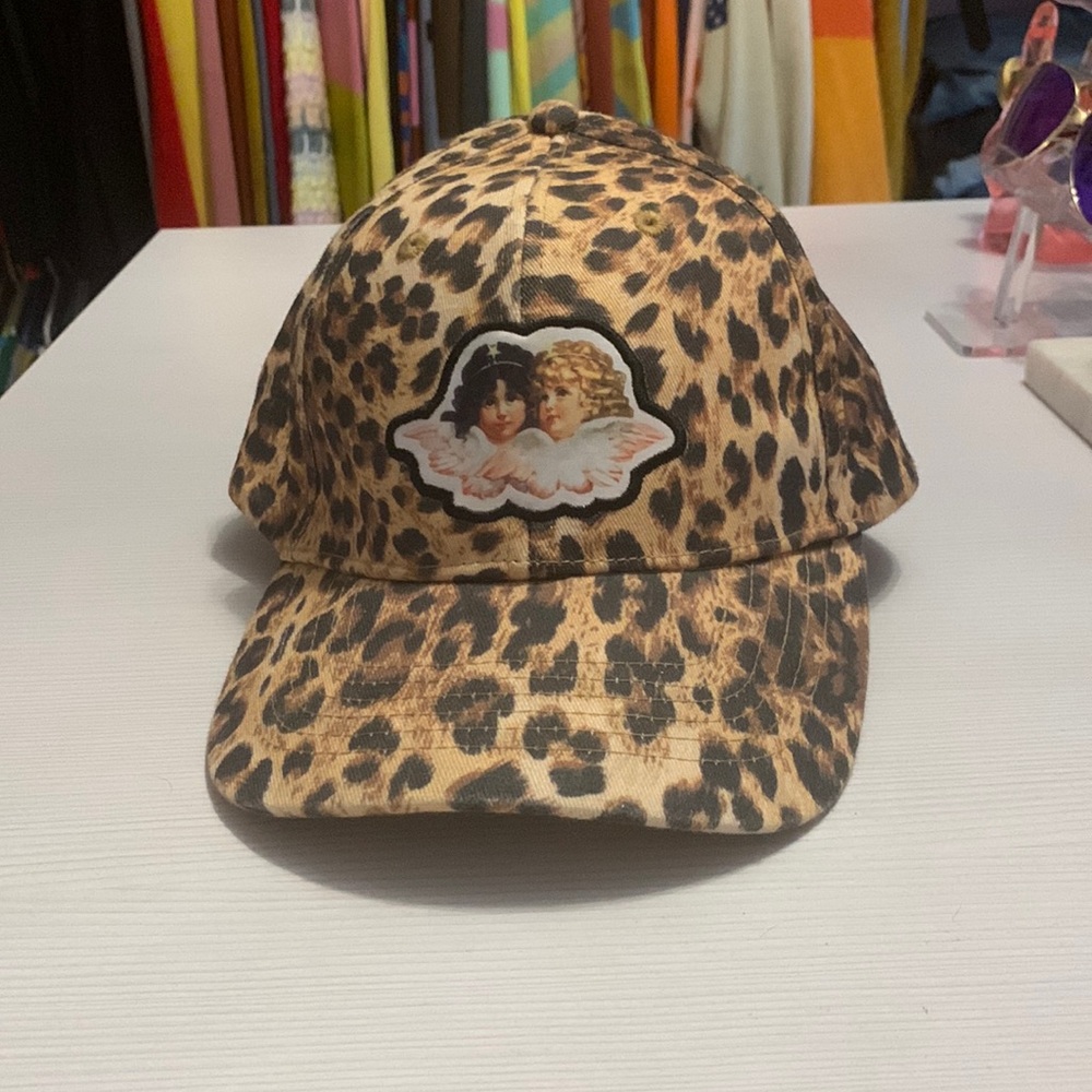 Fiorucci Leopard print hat
